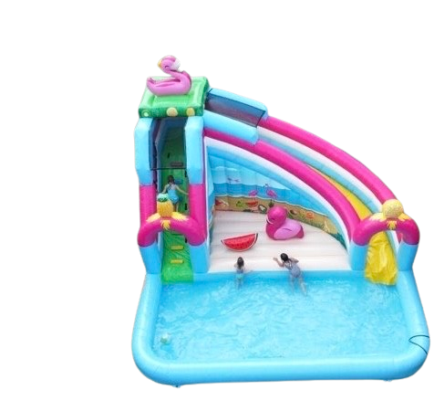 Combo Castles with Pool